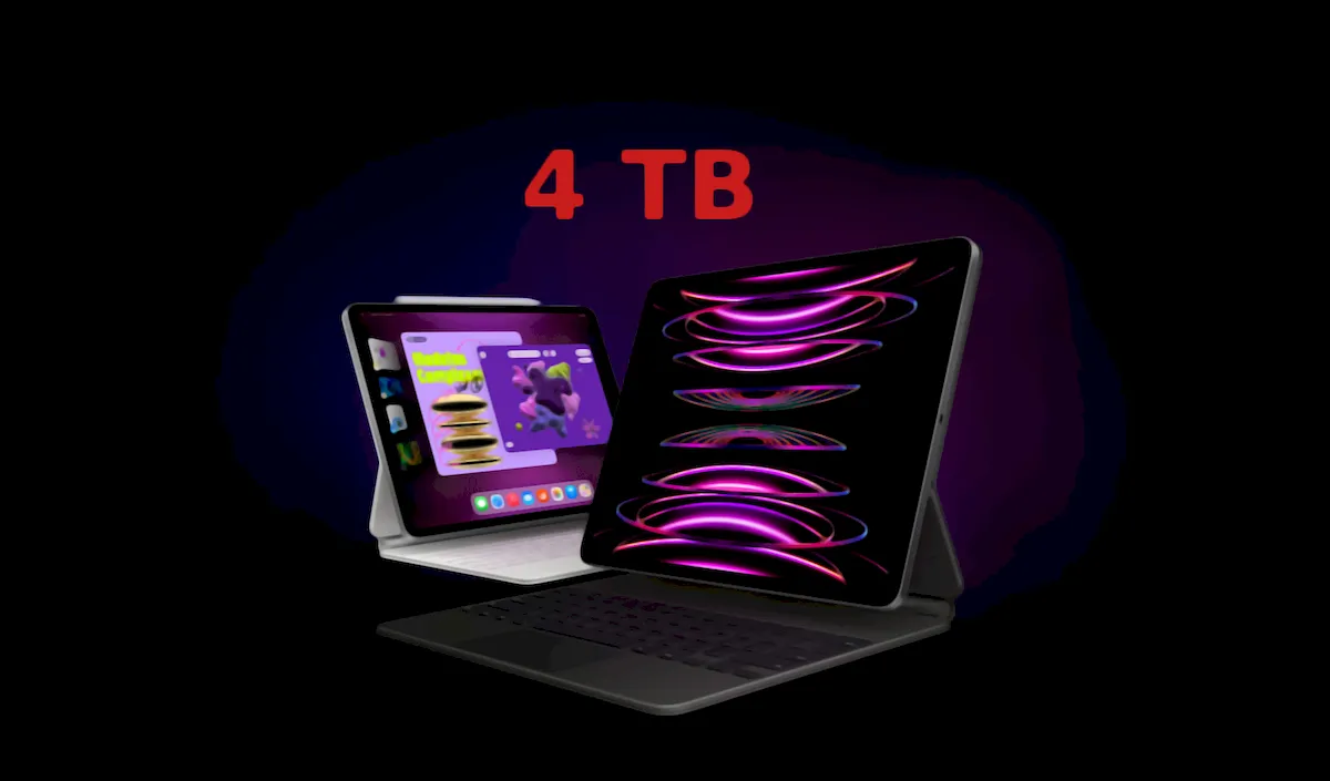 Próximo iPad Pro poderá ter 4 TB de armazenamento