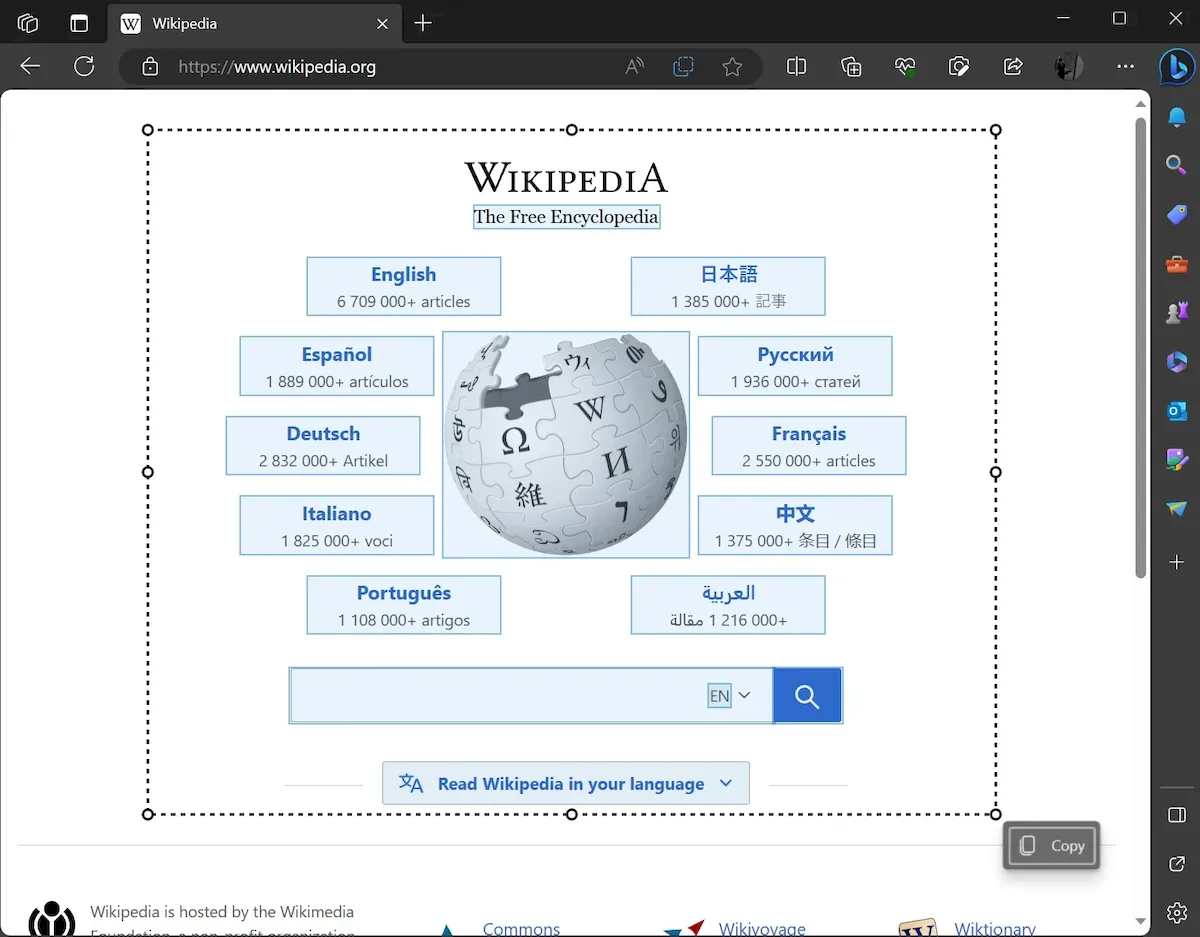 Recurso Web Select está sendo removido do Microsoft Edge