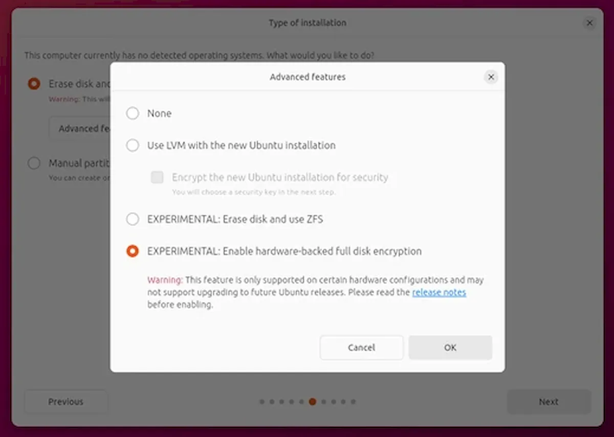 Ubuntu 23.10 terá TPM-backed Full Disk Encryption