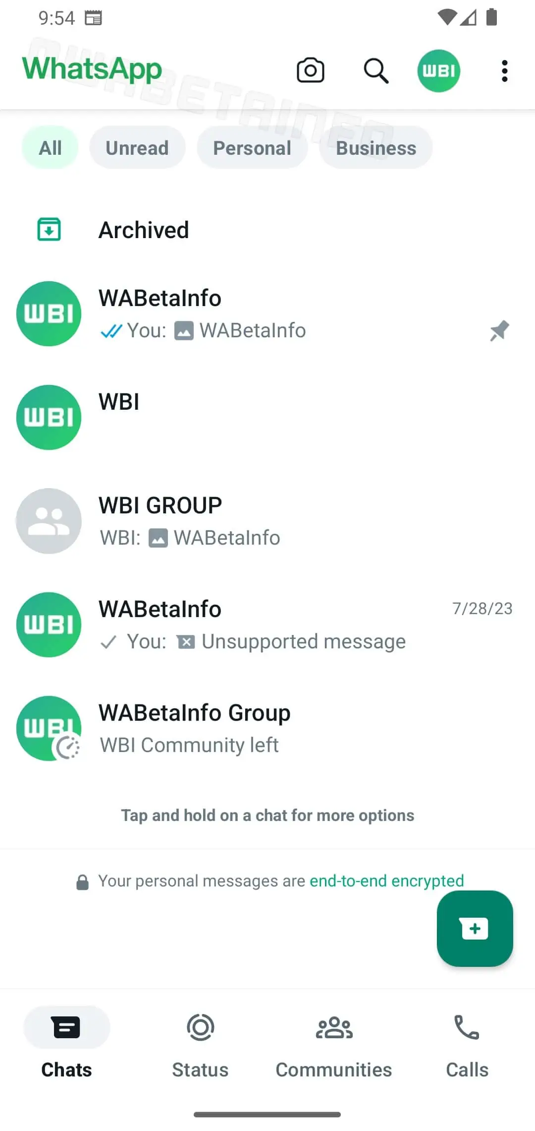 WhatsApp está trabalhando em uma reformulação da interface