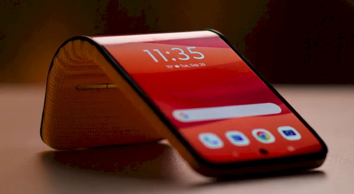 Conceito de telefone dobrável da Motorola vira um smartwatch