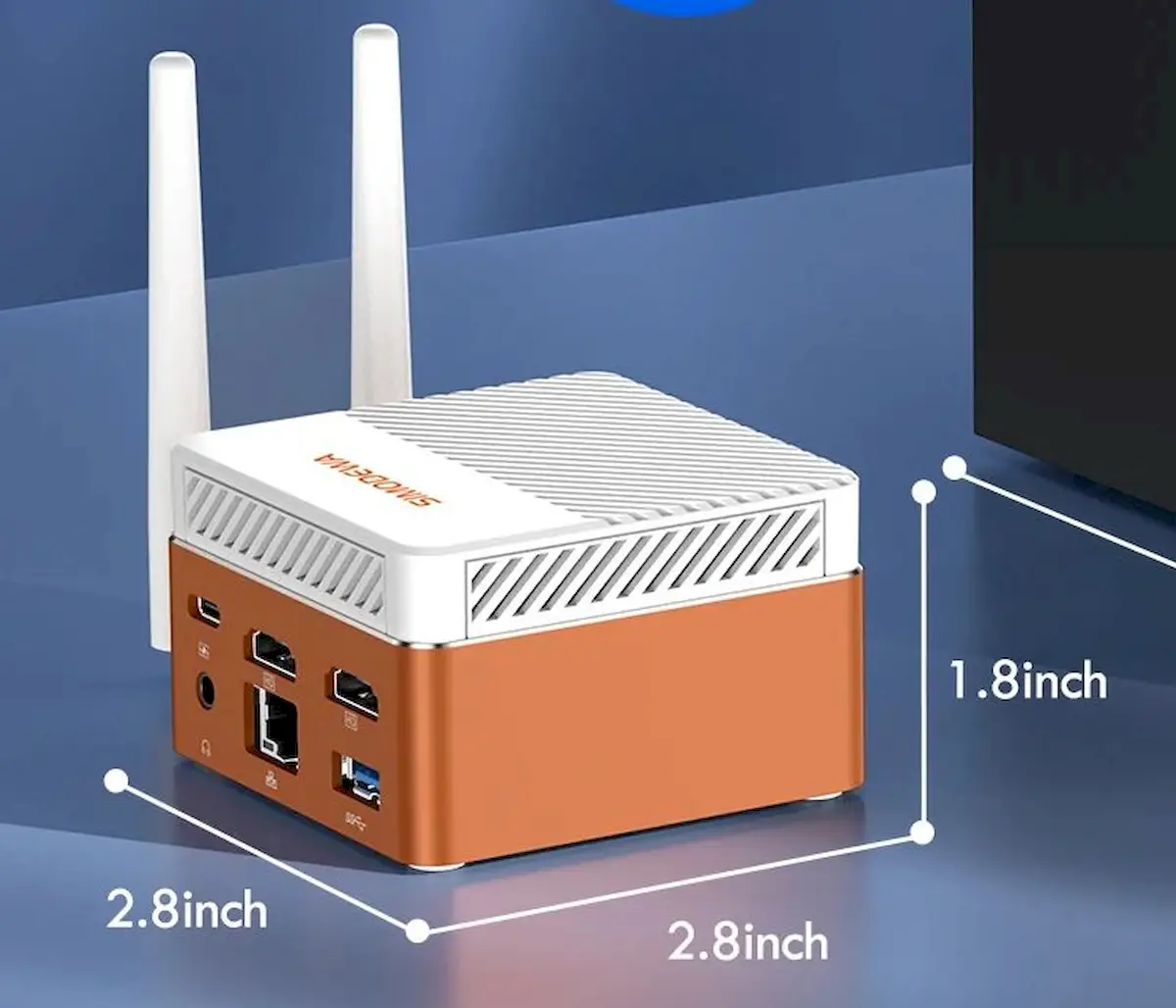 SZBOX S100, um mini PC Intel N100 com duas portas HDMI