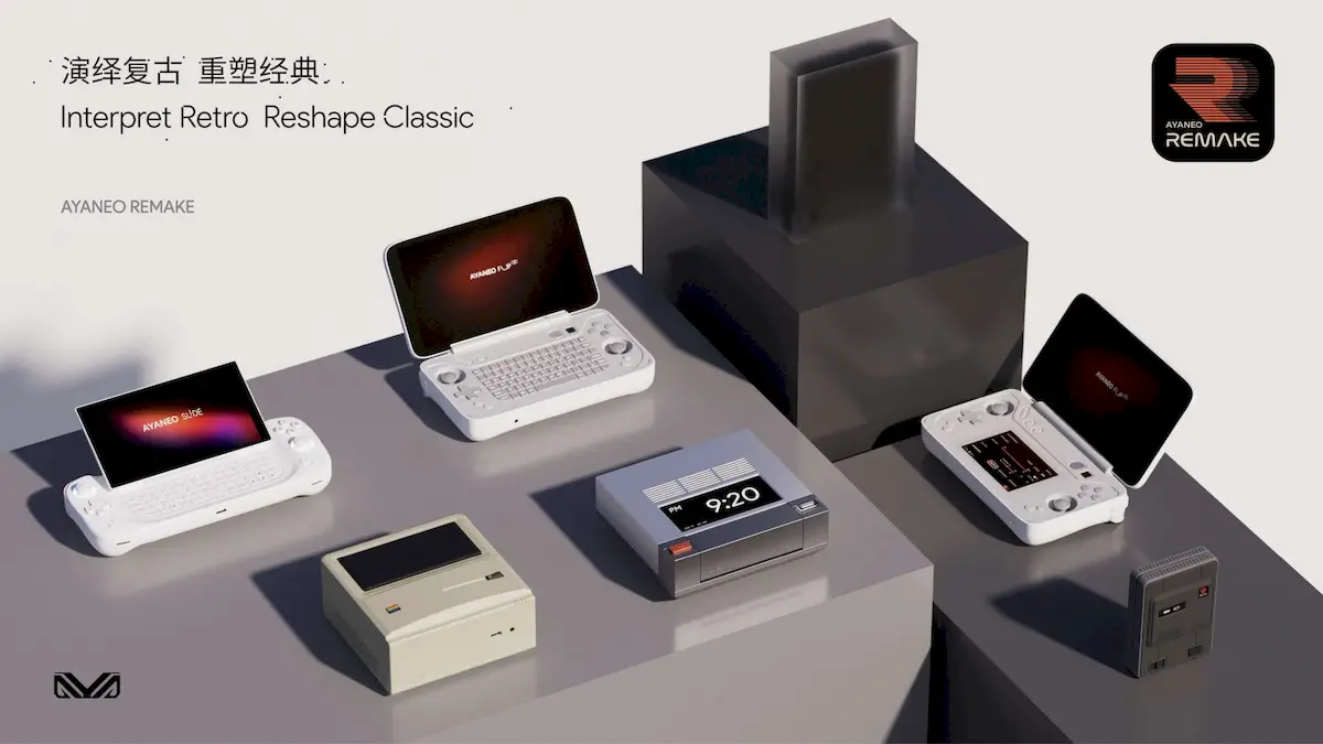 AYA Neo lançará mini PCs retrô inspirados em hardwares clássicos