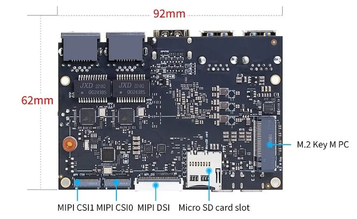 Banana Pi BPI-M7, um mini PC com chip RK3588 e suporte a SSD