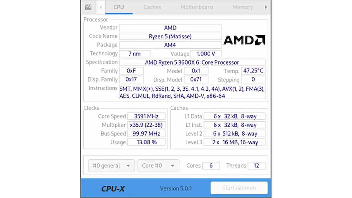 Como instalar o utilitário CPU-X no Linux via Flatpak