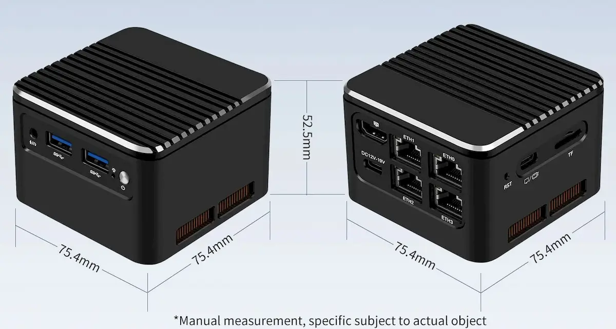 CWWK lançou 2 Mini PCs de 3 polegadas com Intel Core i3-N305