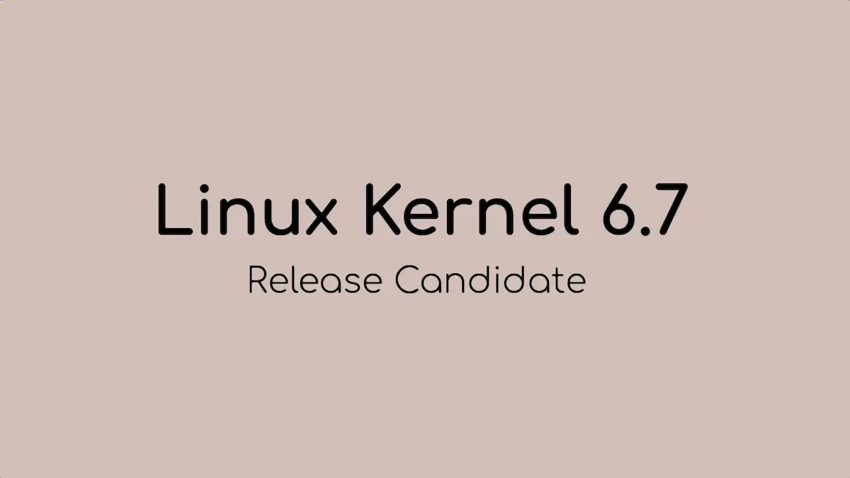 Kernel 6.7 RC1 lançado com suporte a bcachefs file system, e mais