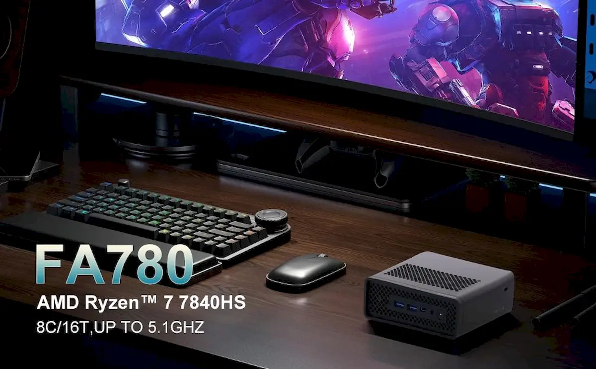Kingnovy FA780, um mini PC com AMD Ryzen 7 7840HS