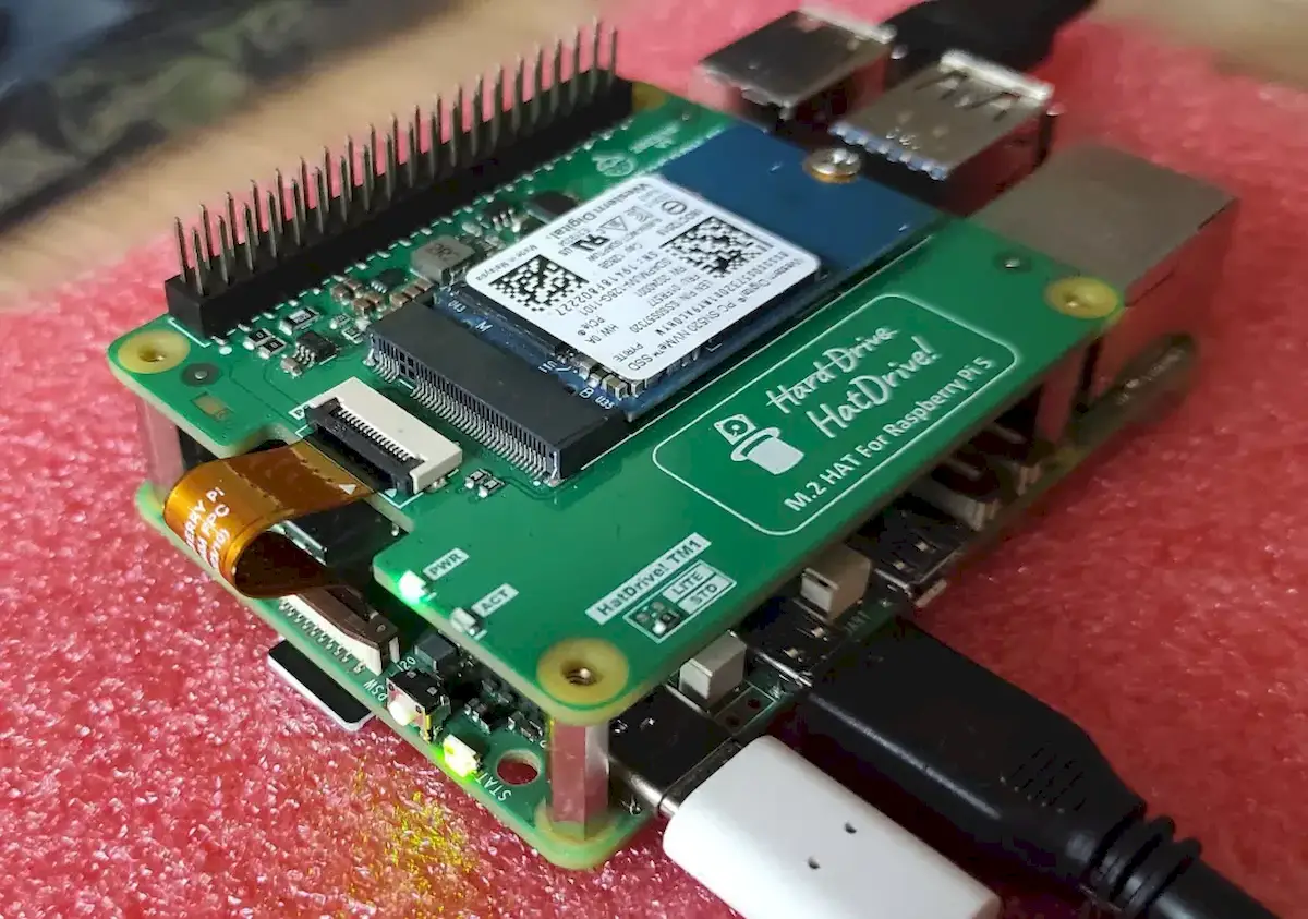 Kits HatDrive! permitem adicionar SSD M.2 ao Raspberry Pi