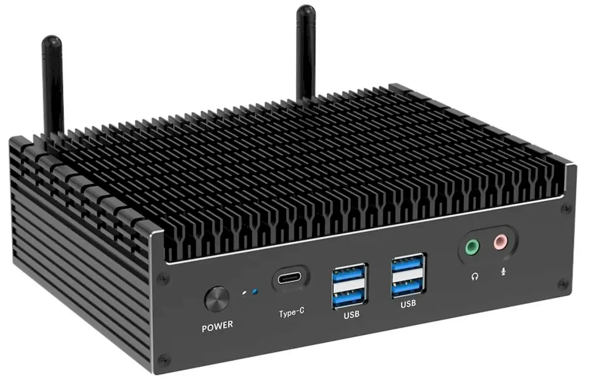 Mini PC fanless que vem com processador Raptor Lake-U, e mais