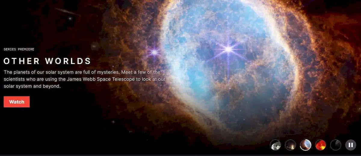 NASA+, o novo serviço de streaming da NASA 3 NASA+, o novo serviço de streaming da NASA