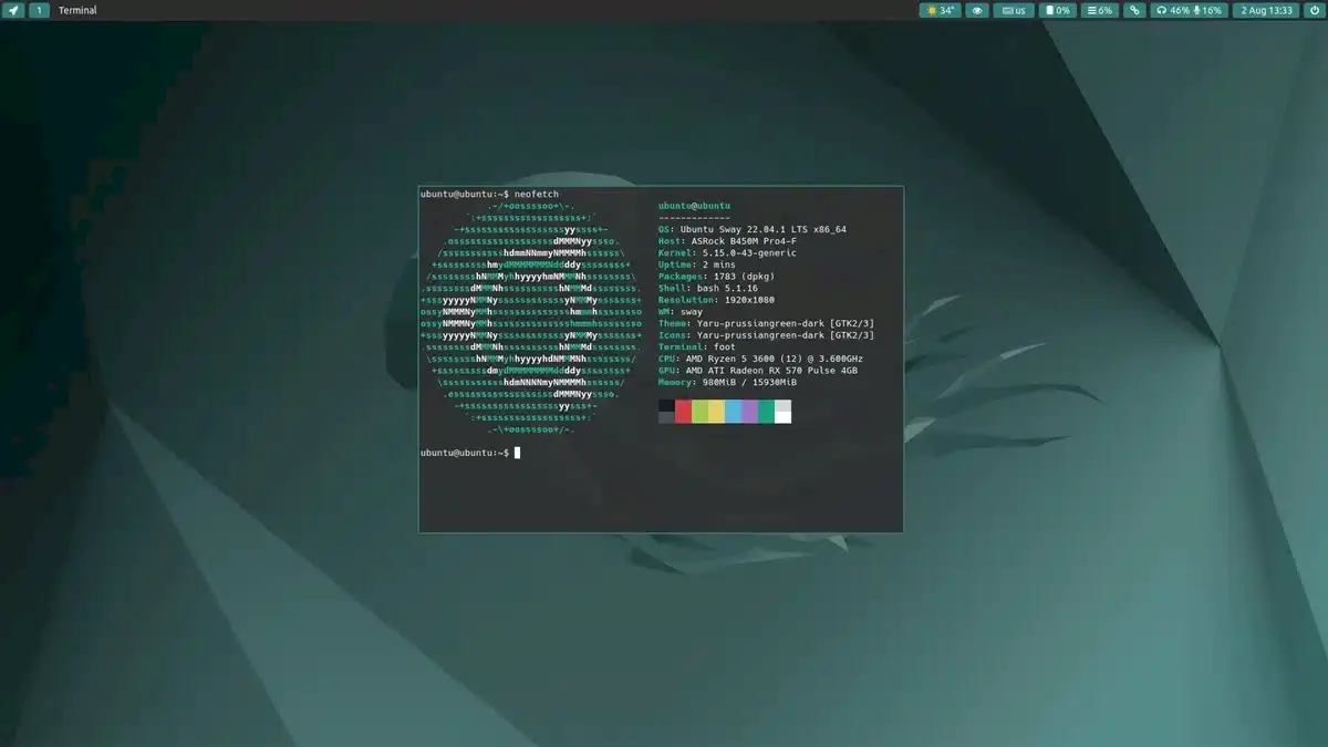 Ubuntu Sway Remix 23.10 lançado com base no Ubuntu 23.10