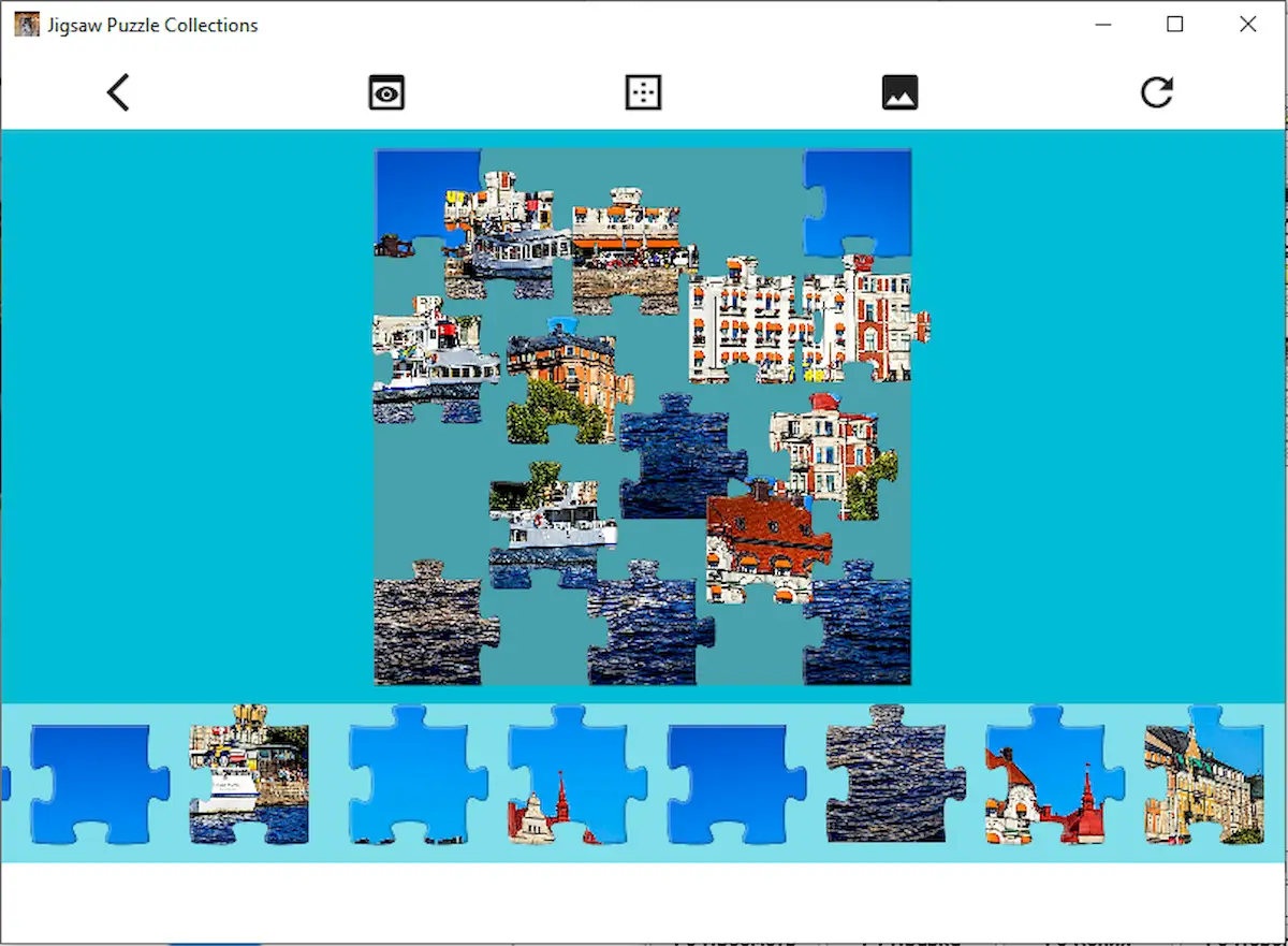 Como instalar o jogo Jigsaw Puzzles Collections no Linux via Snap