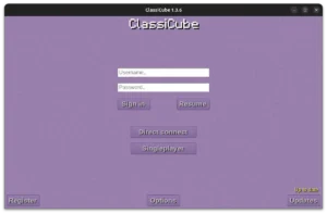 Como instalar o cliente Minecraft ClassiCube no Linux via Snap