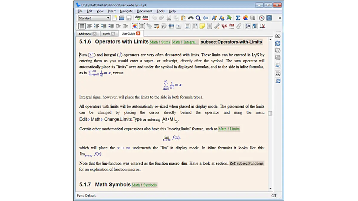 Como instalar o editor LaTeX LyX no Linux via Flatpak