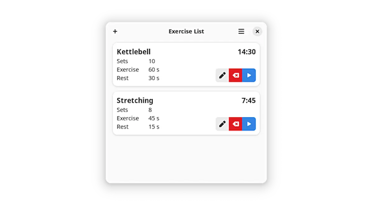 Como instalar o temporizador Exercise Timer no Linux via Flatpak