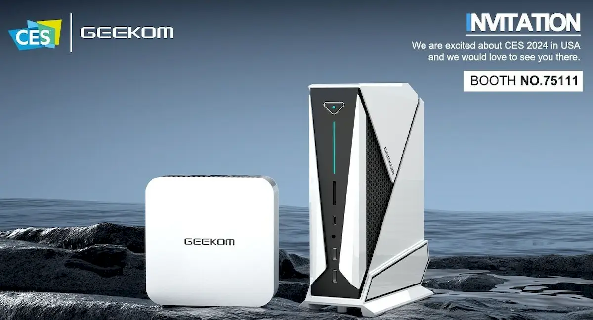 Geekom anunciou mini PCs com chips Meteor Lake e Hawk Point