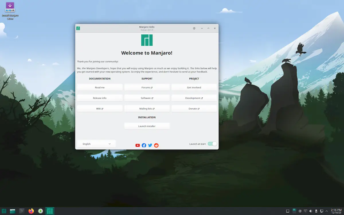 Manjaro 23.1 lançado com ambientes de desktop atualizados