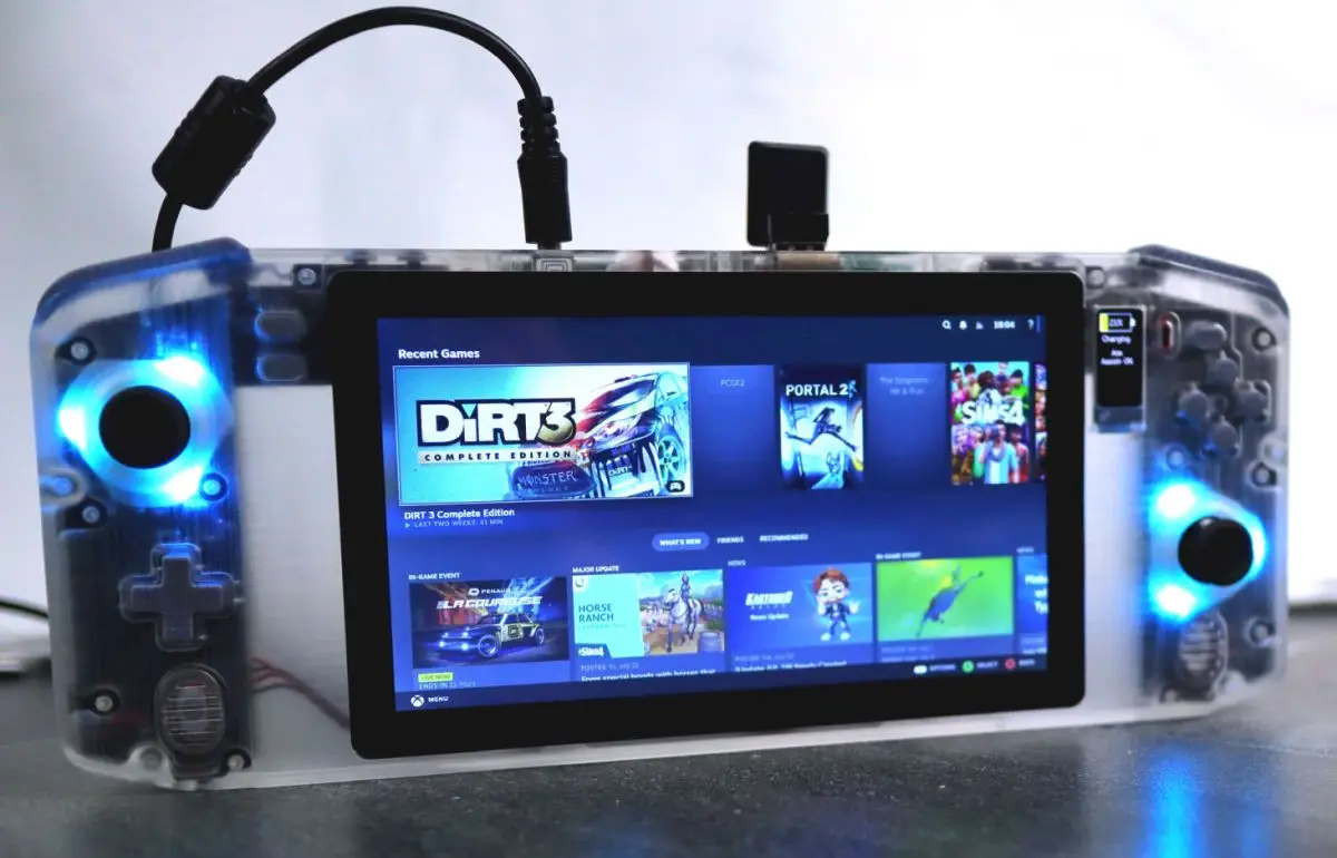NucDeck, um PC portátil para jogos feito de placa-mãe 4×4 NUC