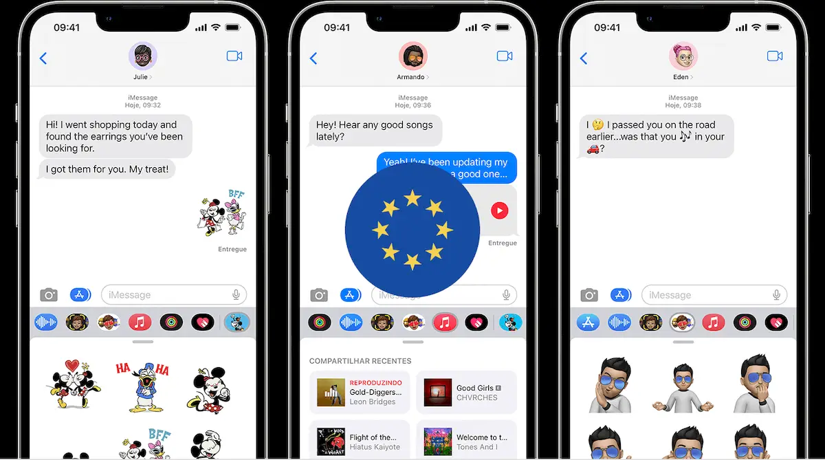 Regulamento de interoperabilidade da UE não afetará o iMessage