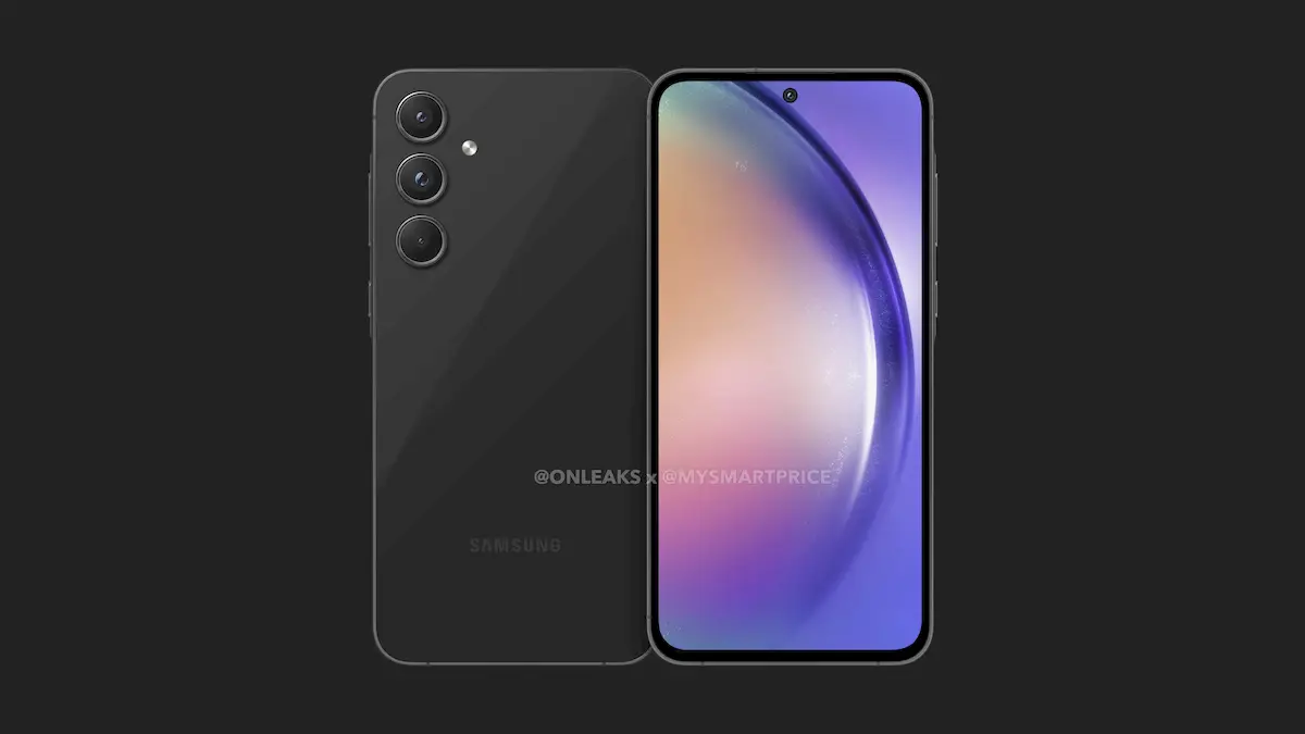 Renderizações revelam o design do Samsung Galaxy A55