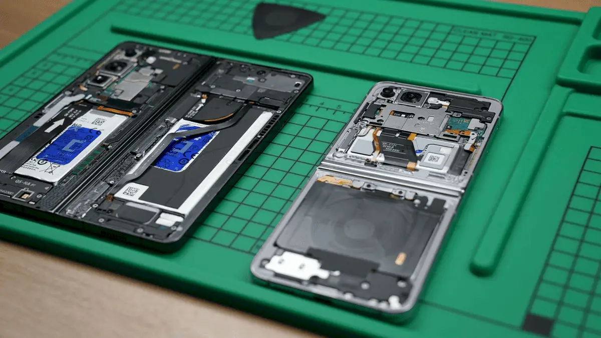 Samsung adicionou os dobráveis ao seu programa Self-Repair