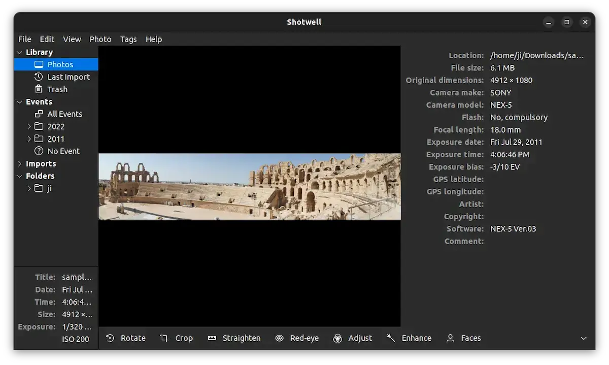 Shotwell 0.32.4 lançado com suporte a arquivos 3D MPO, e mais