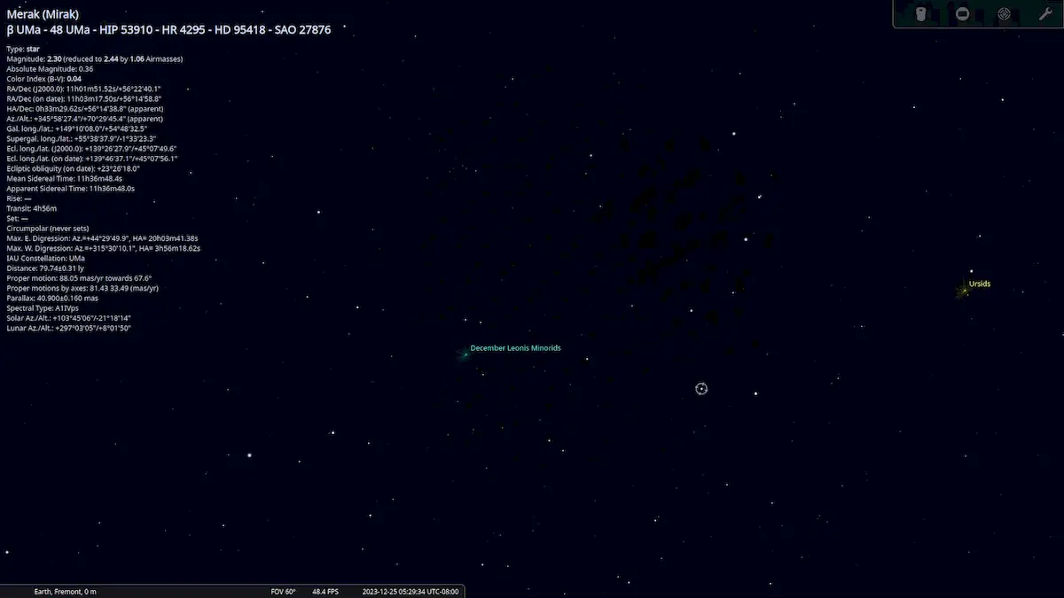 Stellarium 23.4 lançado com o plug-in Lens Distortion Estimator
