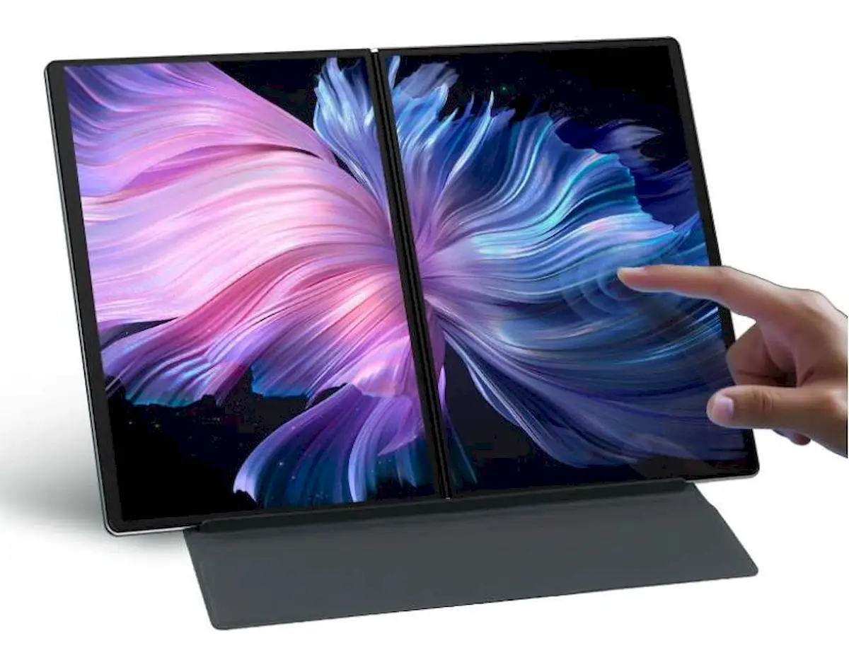 SZBOX DS135D, um laptop de tela dupla como o Yoga Book 9i 3 SZBOX DS135D, um laptop de tela dupla como o Yoga Book 9i