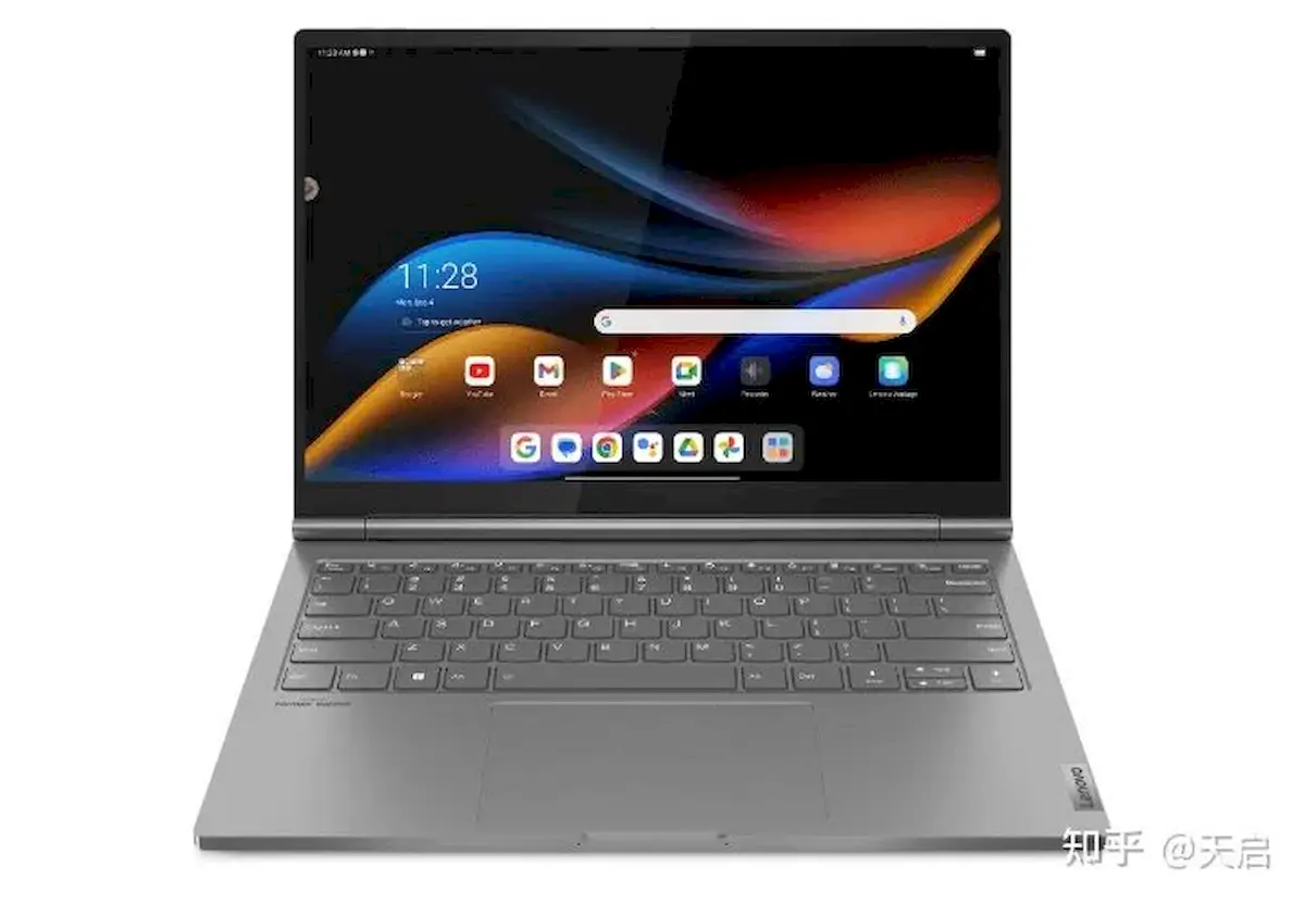 Tela do futuro laptop ThinkBook Plus pode ser um tablet Android removível