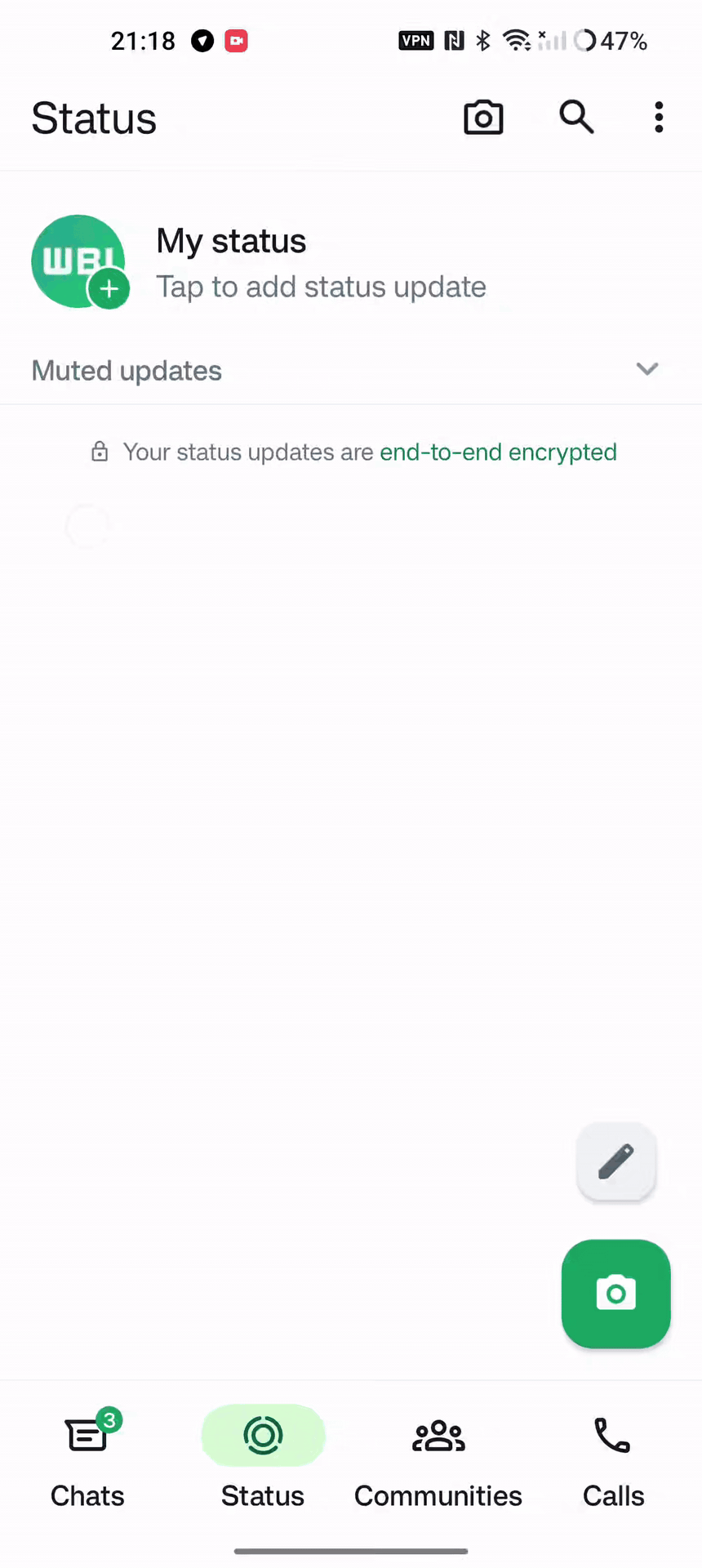 WhatsApp agora permite criar status no seu segundo telefone