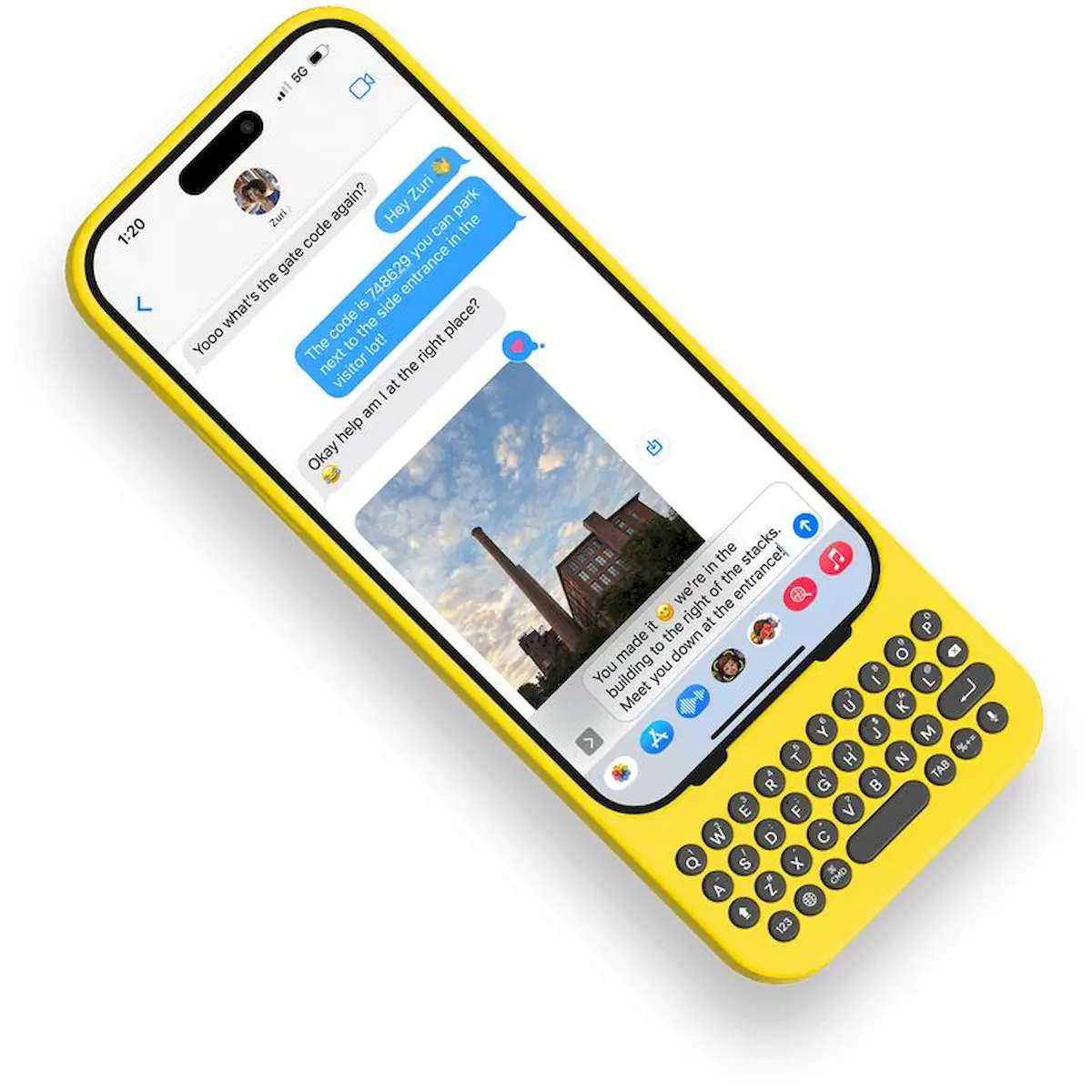 Clicks, uma capa de teclado para o iPhone Pro