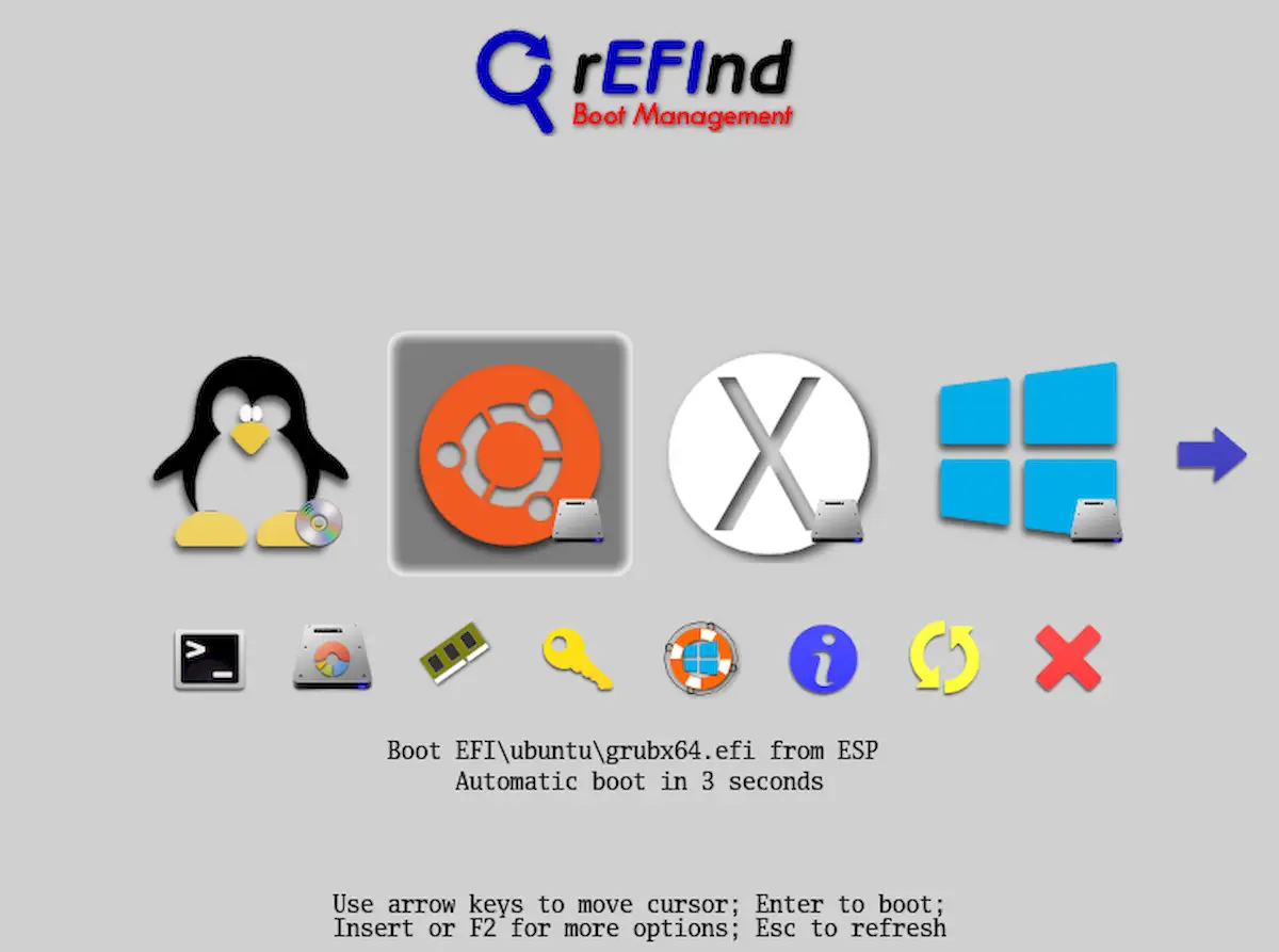 Como instalar o gerenciador de boot rEFInd no Ubuntu e derivados