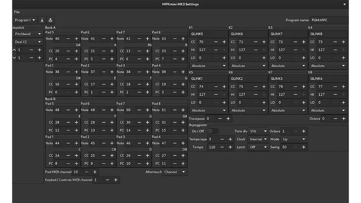 Como instalar o MPK3 Settings no Linux via Flatpak