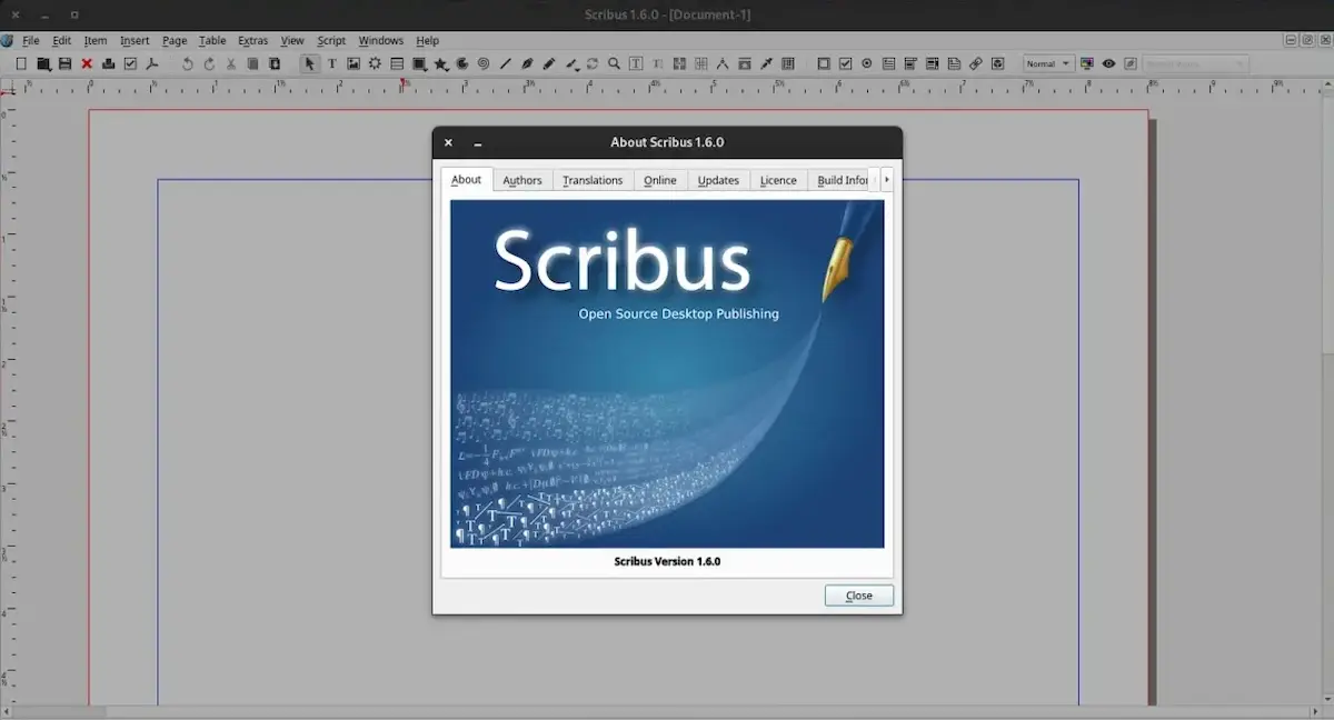 Como instalar o Scribus no Linux via AppImage