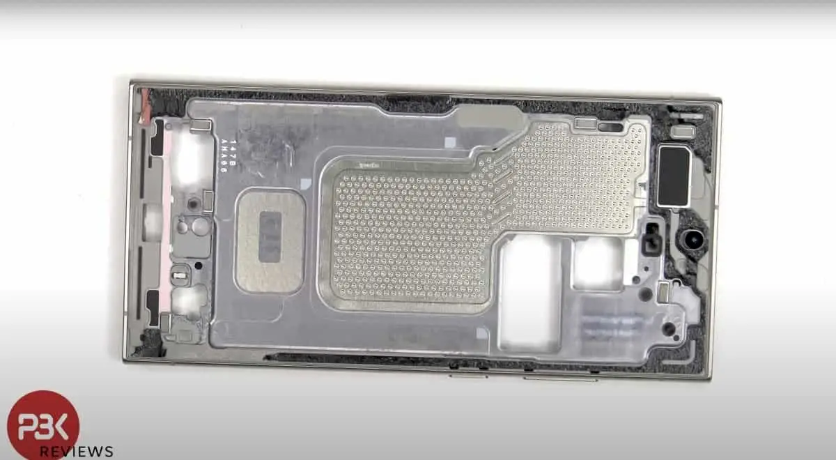Galaxy S24 Ultra possui uma extensa câmara de vapor 4 Galaxy S24 Ultra possui uma extensa câmara de vapor