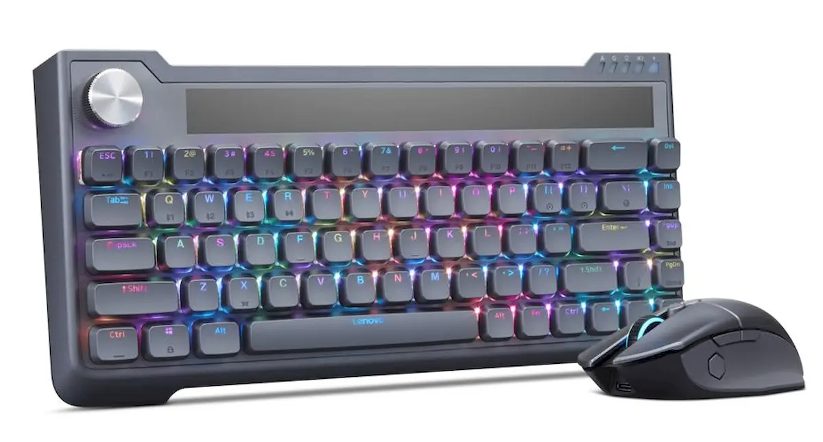 Teclado e mouse da Lenovo que nunca precisa ser conectado