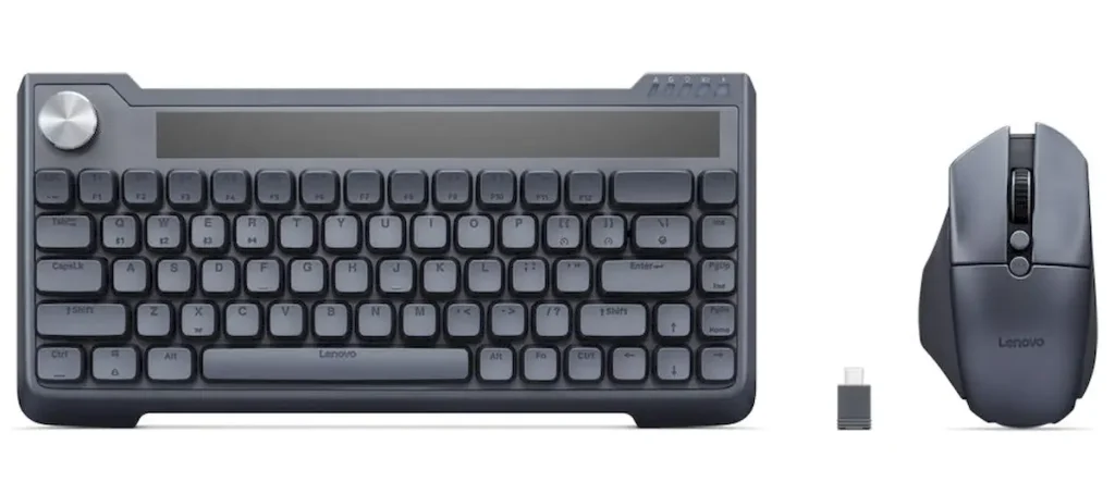 Teclado e mouse da Lenovo que nunca precisa ser conectado