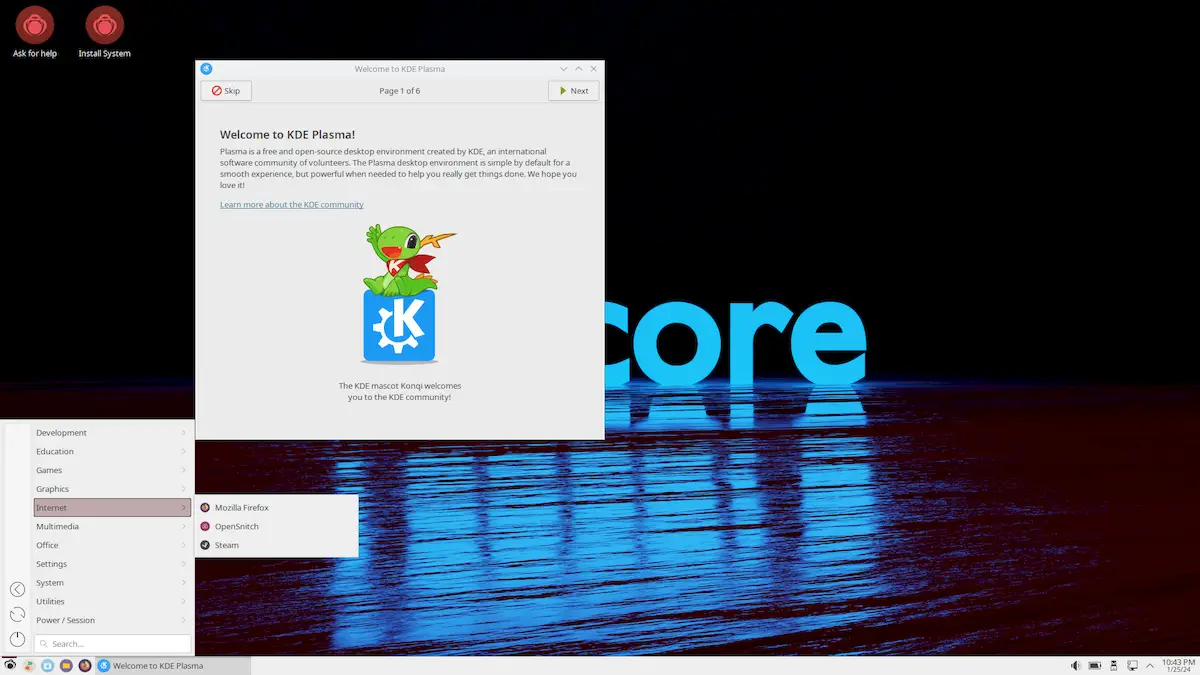 Redcore Linux 2401 lançado com o PipeWire ativo por padrão