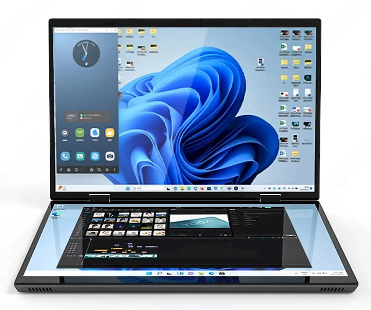 Topton L14, um laptop de tela dupla de baixo custo