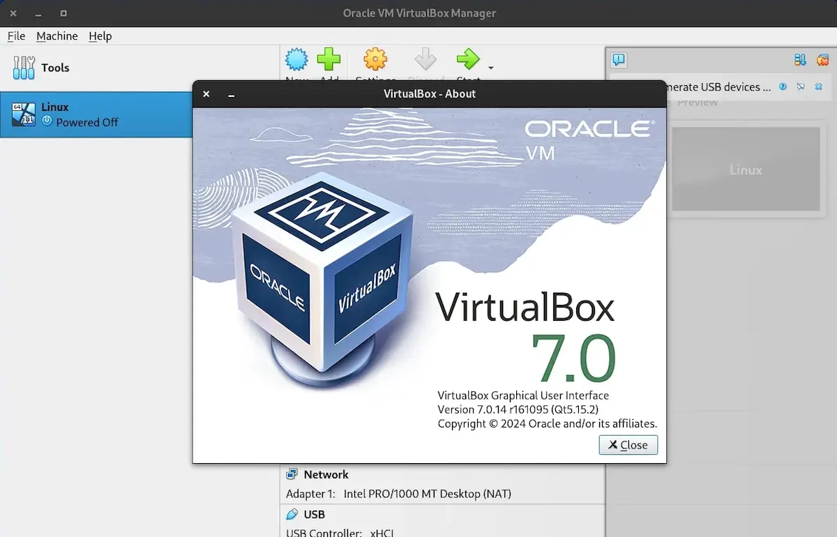 VirtualBox 7.0.14 lançado com importantes melhorias e correções
