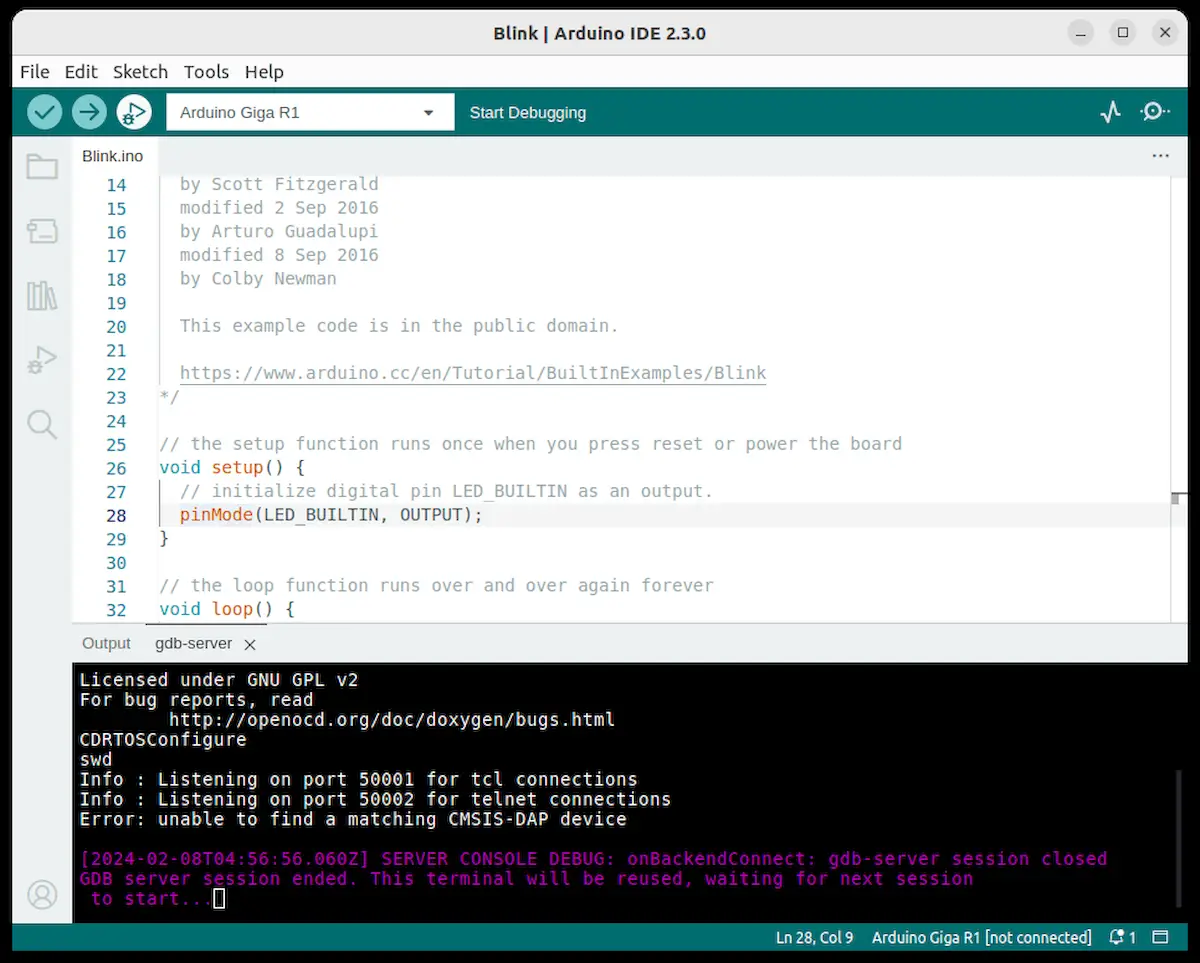 Arduino IDE 2.3 lançado com correções de bugs e melhorias