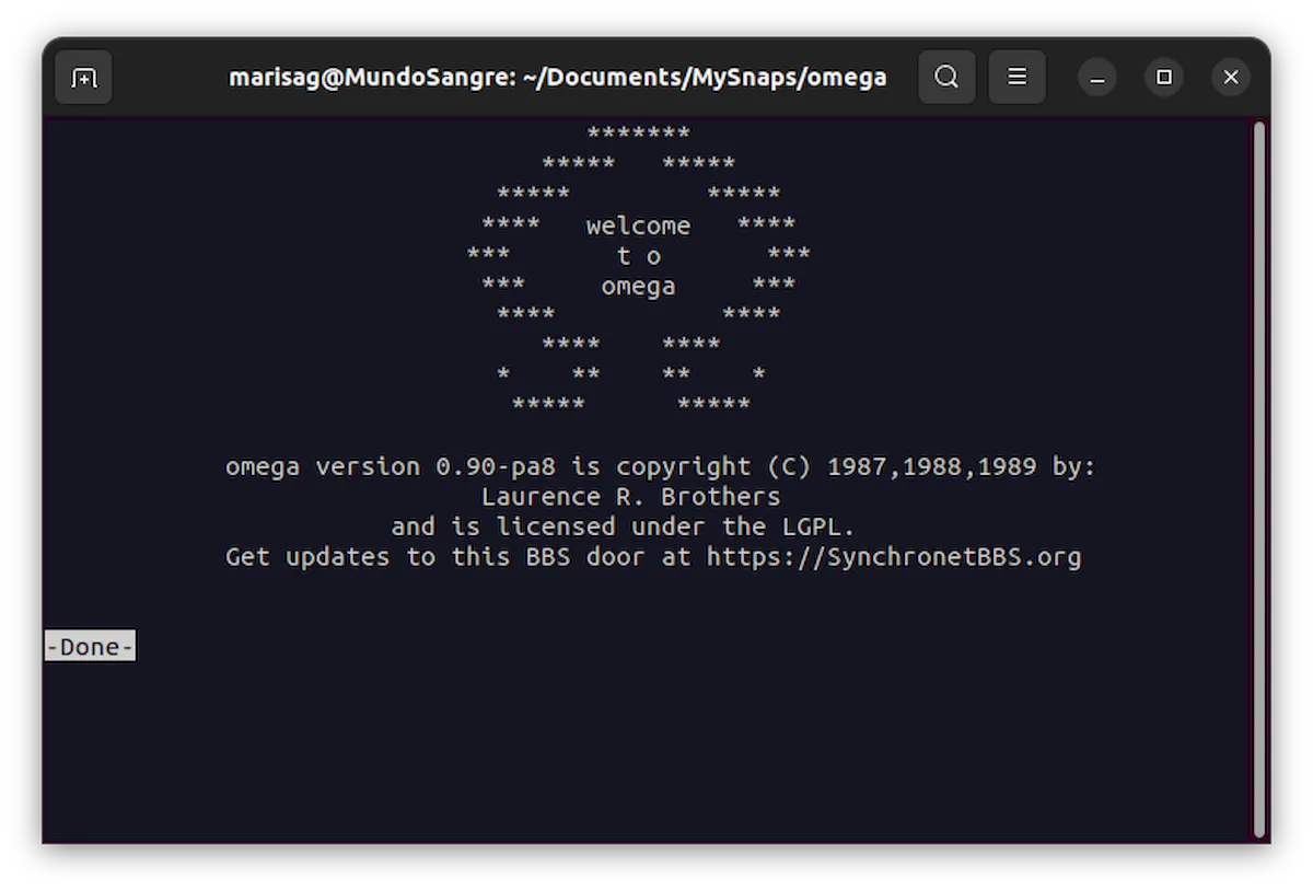 Como instalar o jogo Omega no Linux via Snap