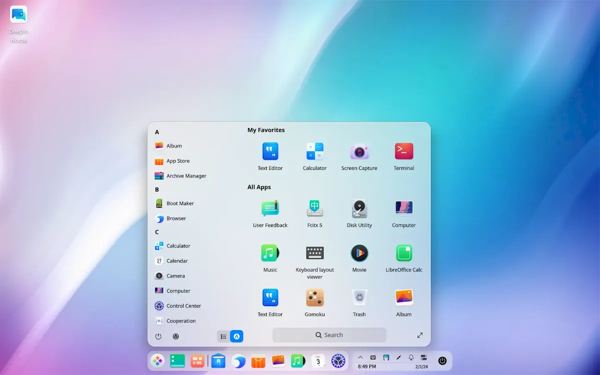 Deepin 23 Beta 3 lançado com mais suporte para dispositivos i386