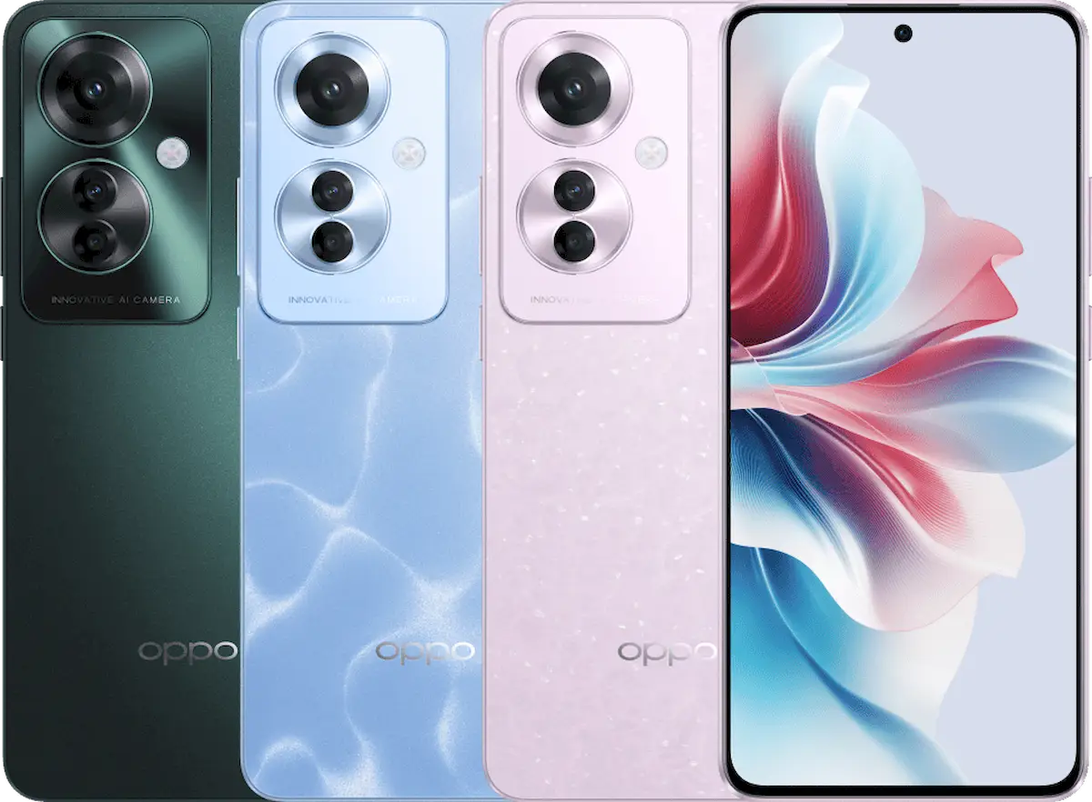 Lançado o Oppo Reno11 F, o smartphone mais acessível da série