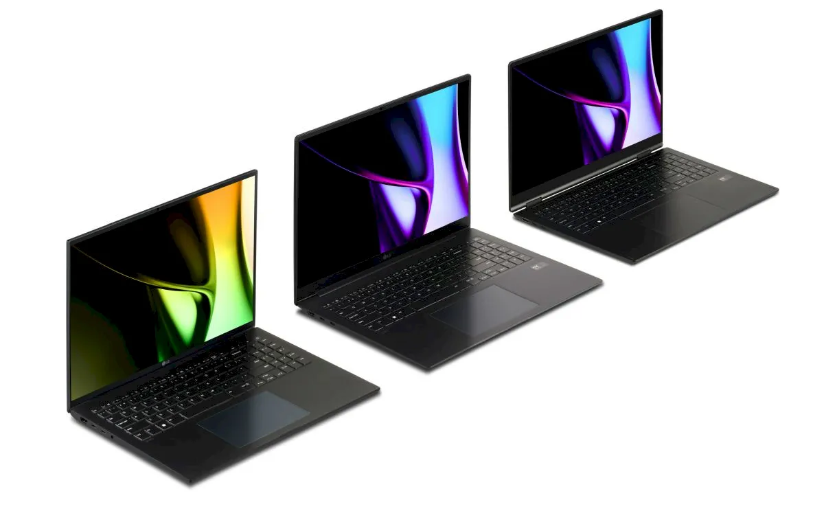 Lançados os laptops ultraportáteis LG Gram Pro com Meteor Lake