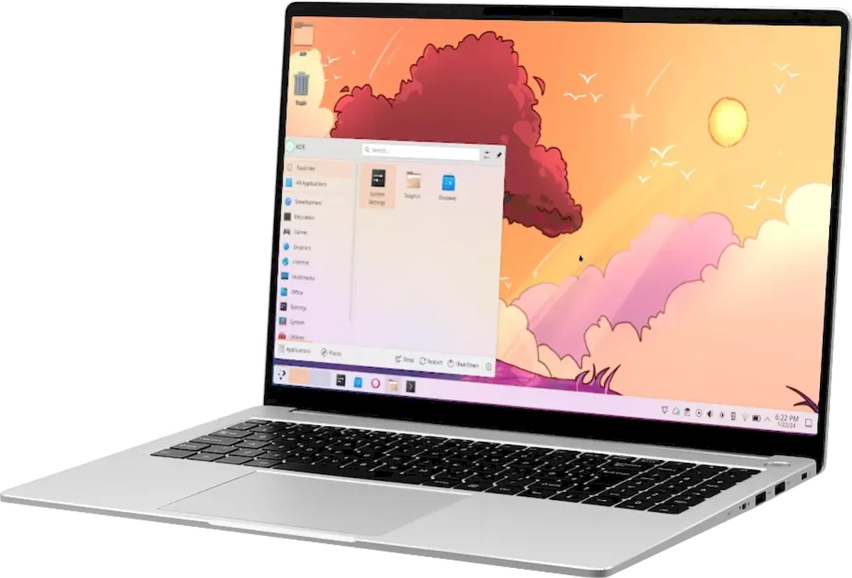 Laptop KDE Slimbook V já está disponível para pré-encomenda