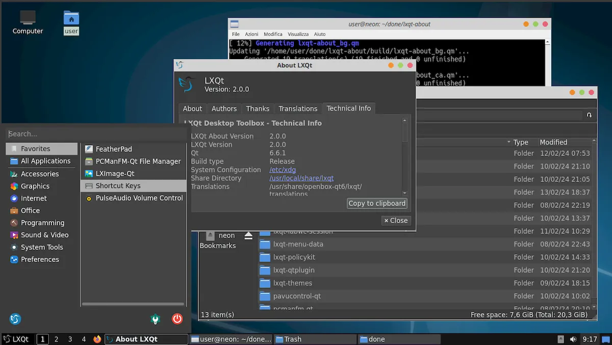 LXQt 2 será lançado em abril com novo menu de aplicativos, e mais