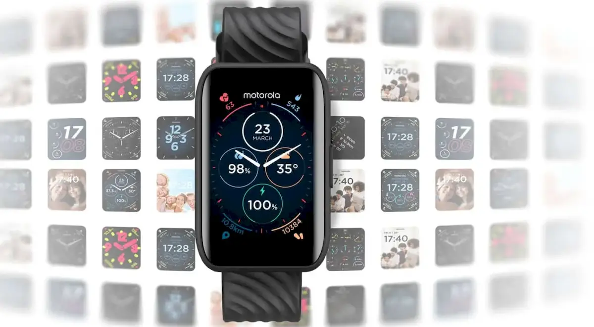 Motorola lançou o smartwatch Moto Watch 40
