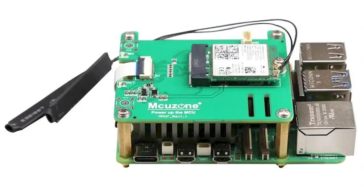 MPW7, uma placa que adiciona WiFi 7 e M.2 2230 ao Raspberry Pi 5